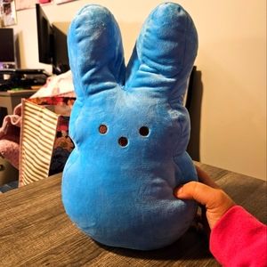 Large Stuffed Blue Rabbit Peeps